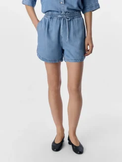 OBJFRAME RE MW SHORTS NOOS light blue denim