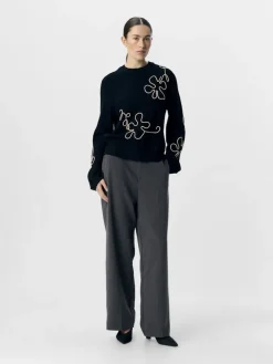 OBJLANEY RUBIN LS PULLOVER NOOS black
