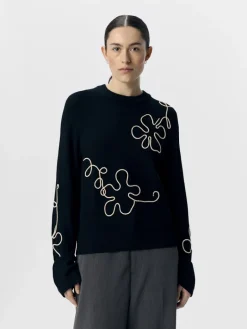 OBJLANEY RUBIN LS PULLOVER NOOS black