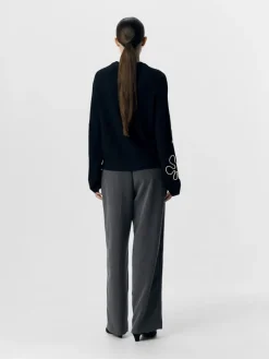 OBJLANEY RUBIN LS PULLOVER NOOS black