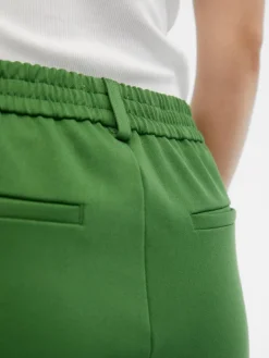OBJLISA SLIM PANT NOOS artichoke green