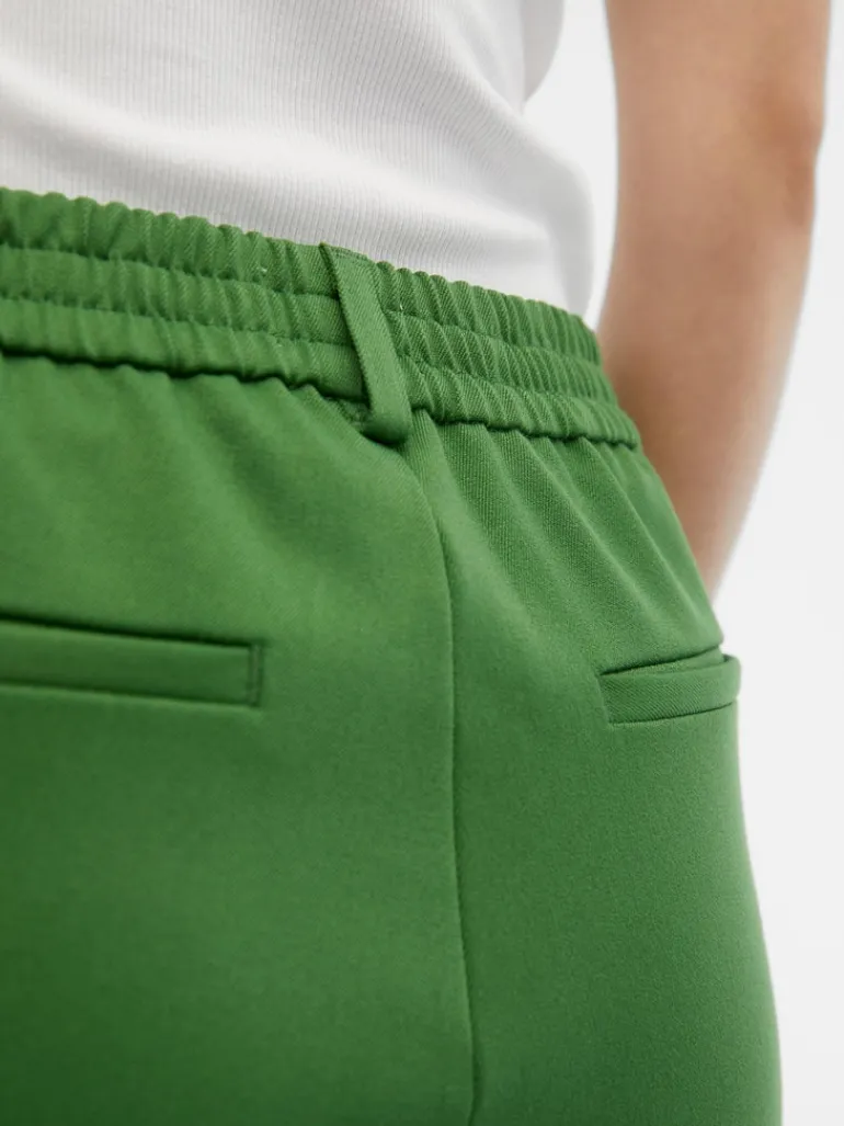 OBJLISA SLIM PANT NOOS artichoke green