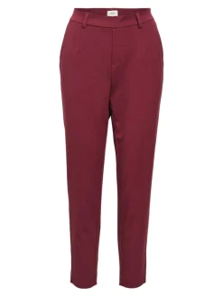 OBJLISA SLIM PANT NOOS cabernet
