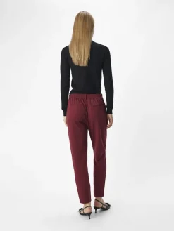 OBJLISA SLIM PANT NOOS cabernet