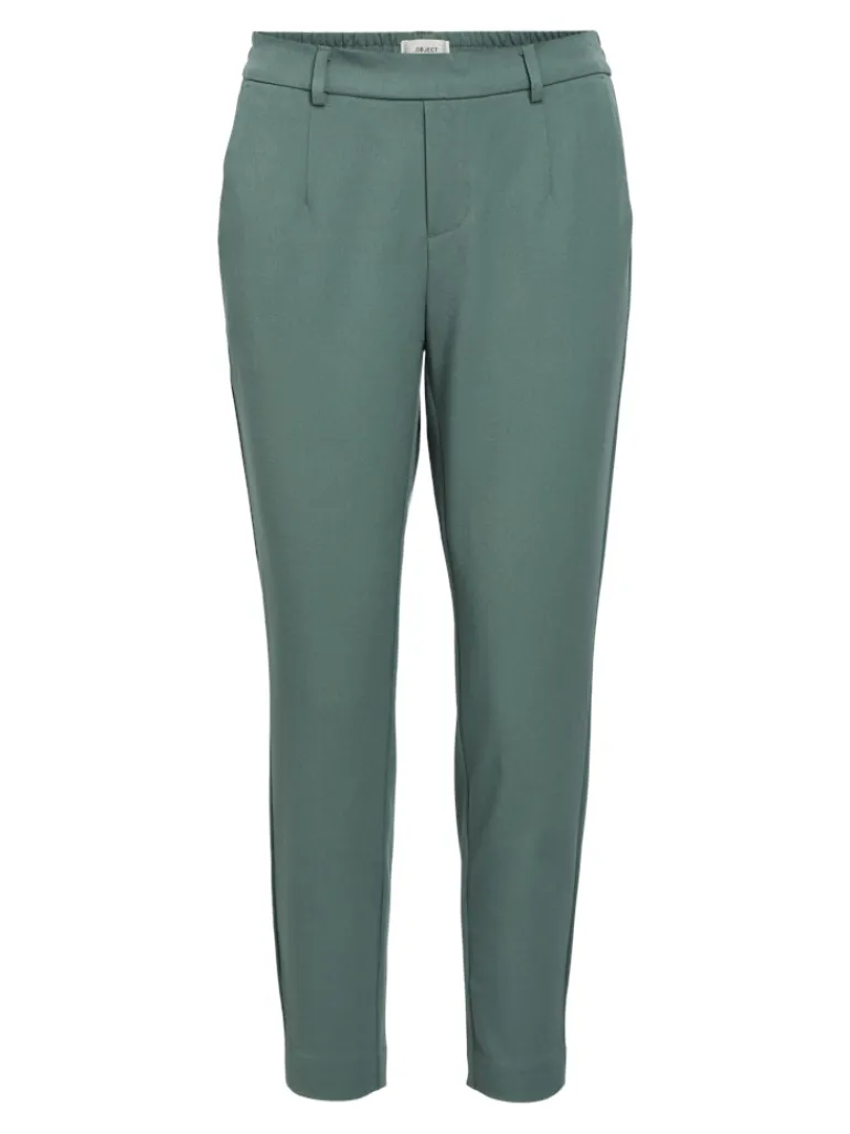 OBJLISA SLIM PANT NOOS dark forest
