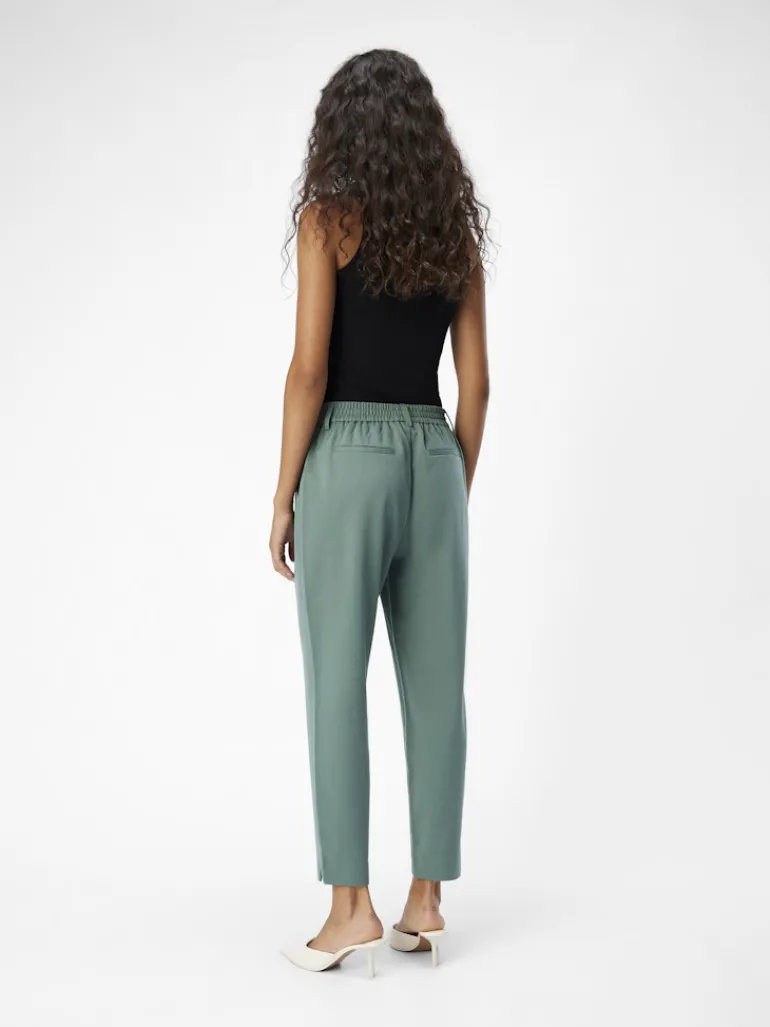 OBJLISA SLIM PANT NOOS dark forest