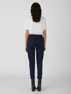 OBJLISA SLIM PANT NOOS dunkelblau2
