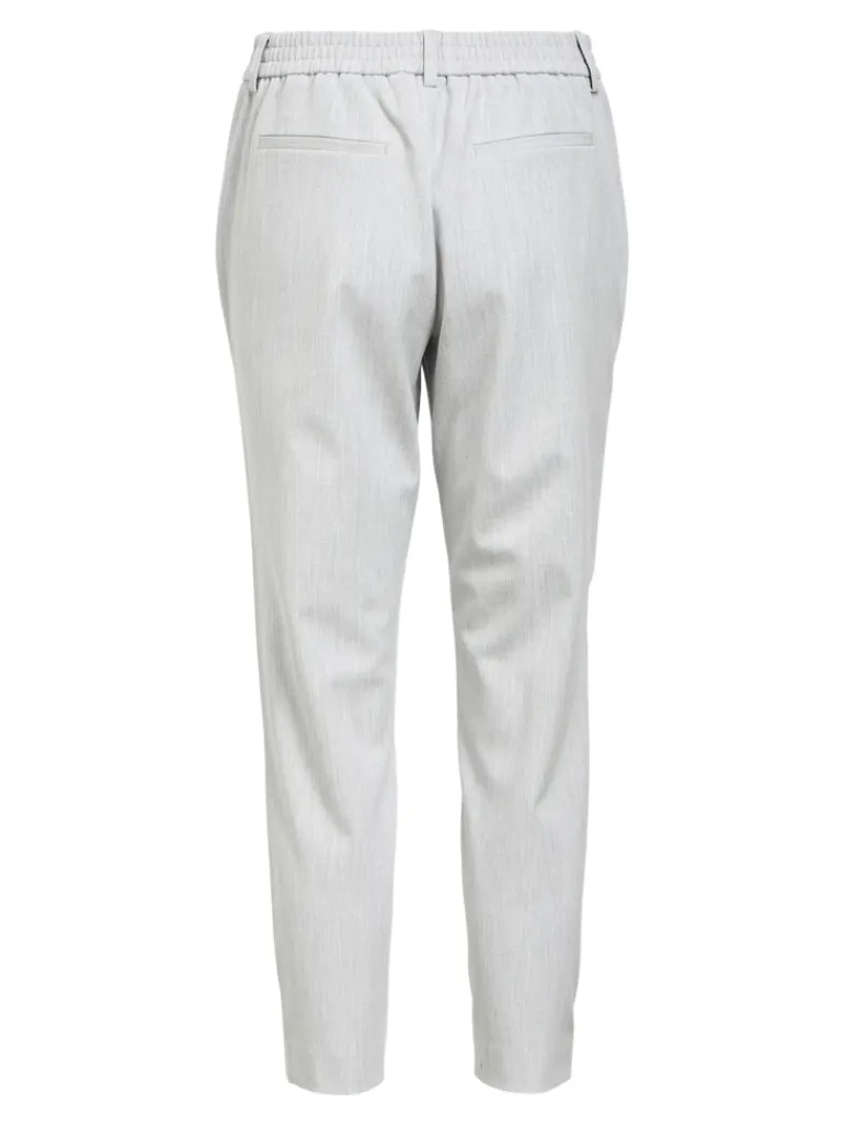 OBJLISA SLIM PANT NOOS light grey melange