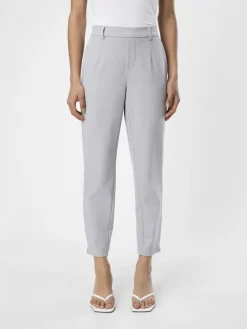 OBJLISA SLIM PANT NOOS light grey melange