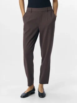 OBJLISA SLIM PANT NOOS seal brown