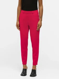 OBJLISA SLIM PANT NOOS viva magenta