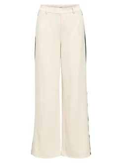 OBJLISA WIDE PANT AOP NOOS sandshell