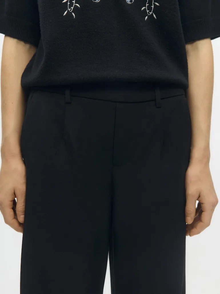 OBJLISA WIDE PANT NOOS black