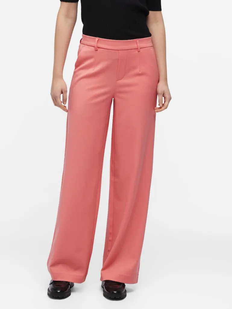 OBJLISA WIDE PANT NOOS rosa1