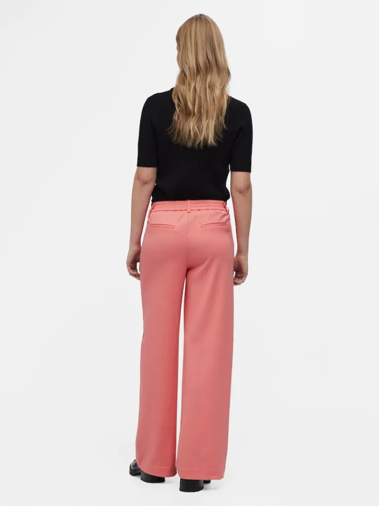 OBJLISA WIDE PANT NOOS rosa1
