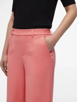 OBJLISA WIDE PANT NOOS rosa1