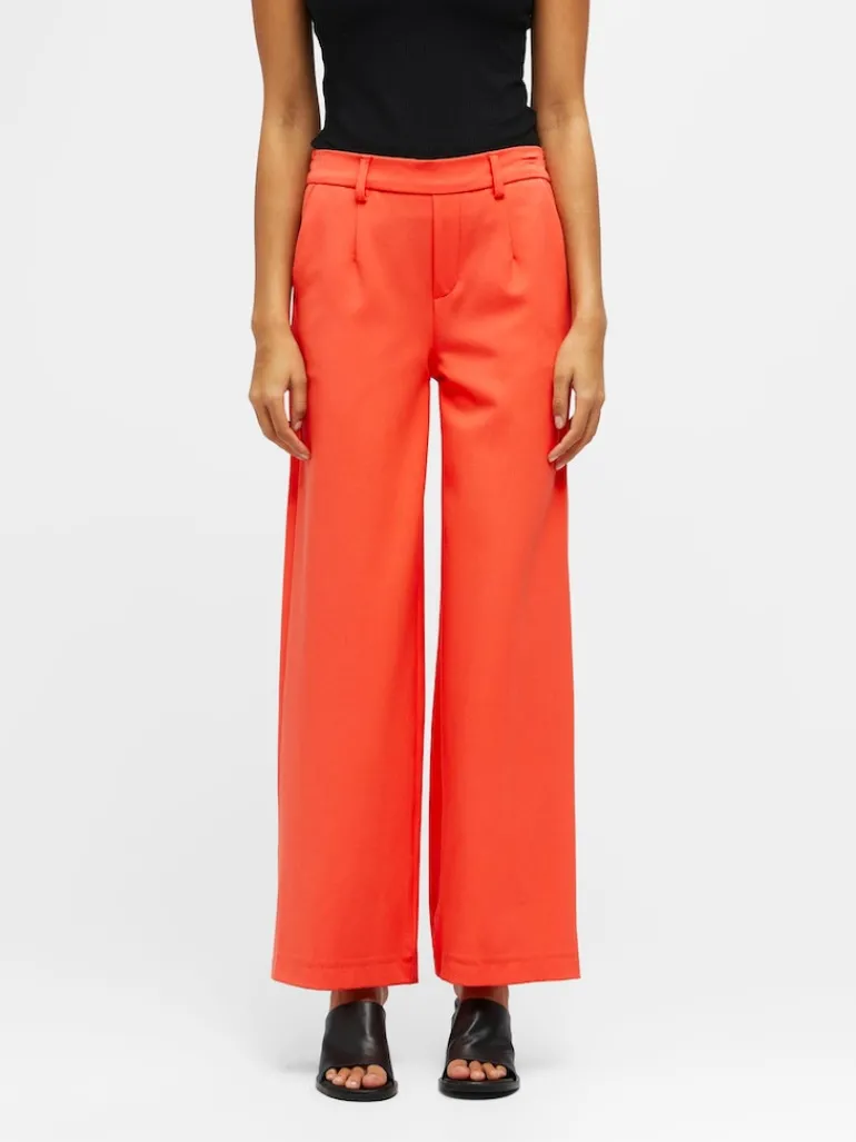 OBJLISA WIDE PANT NOOS rosa2