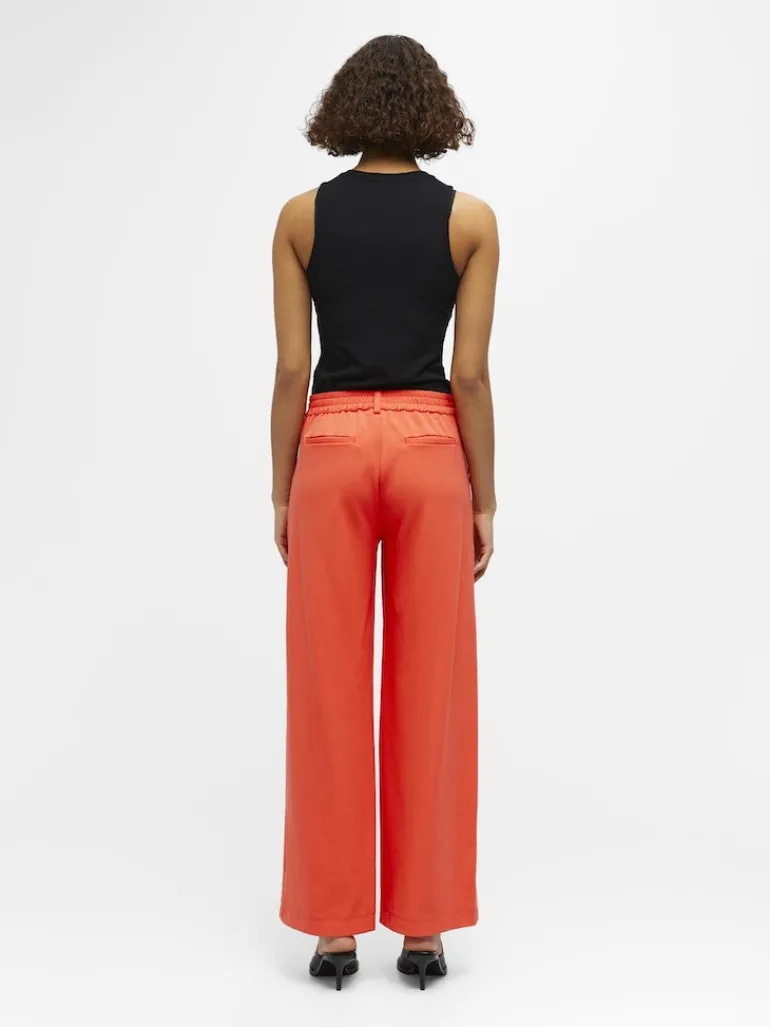 OBJLISA WIDE PANT NOOS rosa2