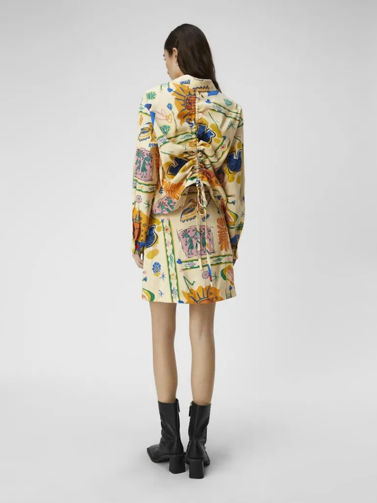 OBJMARTHA L/S SHIRT 132 sandshell