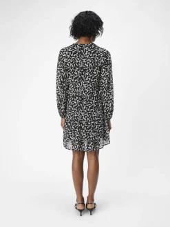OBJMILA GIA L/S DRESS NOOS sandshell