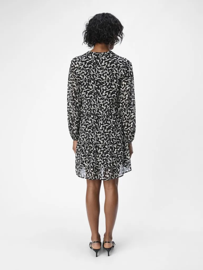 OBJMILA GIA L/S DRESS NOOS sandshell