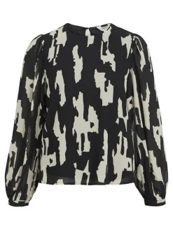 OBJMILA L/S TOP NOOS black1