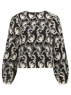 OBJMYA RE L/S TOP NOOS black