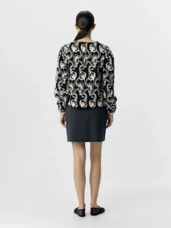 OBJMYA RE L/S TOP NOOS black