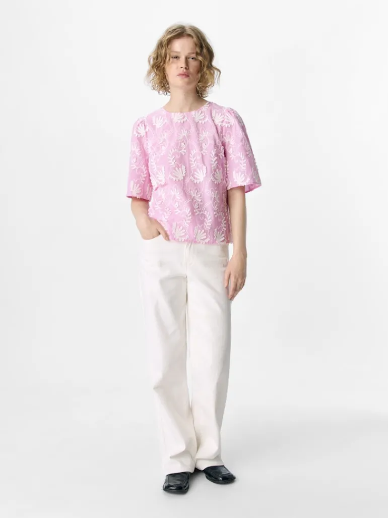 OBJMYA 2/4 RE TOP NOOS pink frosting