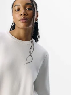 OBJREYNARD O-NECK PULLOVER NOOS cloud dancer