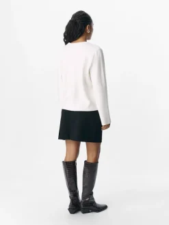 OBJREYNARD O-NECK PULLOVER NOOS cloud dancer