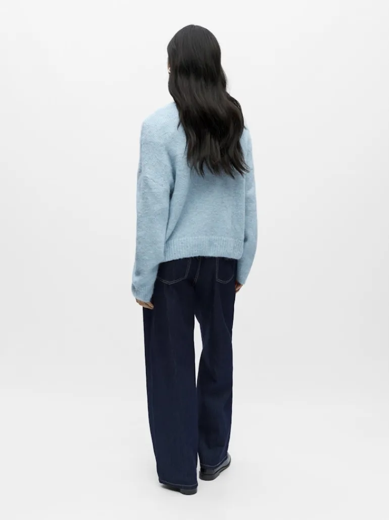 OBJSAGGIA LS LO PULLOVER NOOS winter sky