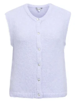 OBJSAGGIA RE KNIT VEST CARDIGAN NOOS baby lavender