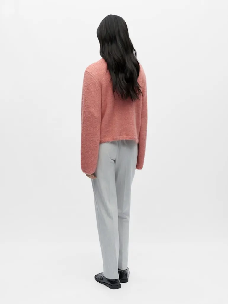 OBJSAGGIA RE L/S KNIT CARDIGAN NOOS lantana