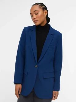 OBJSIGRID L/S BLAZER NOOS estate blue