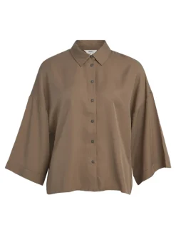 OBJTILDA BOXY SHIRT NOOS fossil