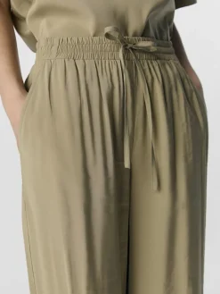 OBJWYN MW WIDE PANTS 137 twill