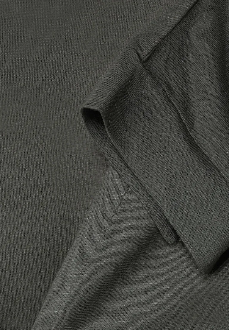 Offene Shirtjacke easy khaki