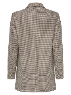 ONLADISON L/S CHECK BLAZER TLR OS NOOS white sand