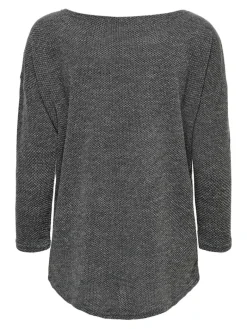 ONLALBA 3/4 TOP JRS NOOS dark grey melange