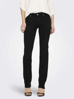 ONLALICIA REG STRT DNM DOT297 NOOS washed black