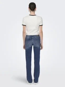 ONLALICIA REG STRT DNM DOT879 NOOS medium blue denim