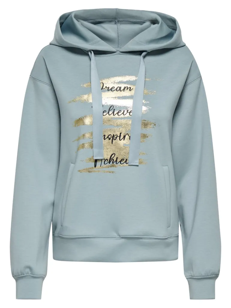ONLALINA L/S PRINT HOOD SWT arona