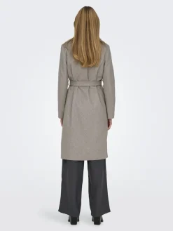 ONLALVILDA LIFE WRAP COAT OTW NOOS simply taupe