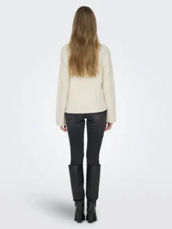 ONLALVILDA LS O-NECK CC KNT birch