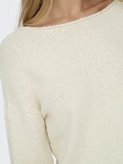 ONLALVILDA LS O-NECK CC KNT birch