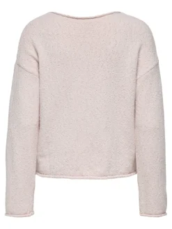 ONLALVILDA LS O-NECK CC KNT rose smoke