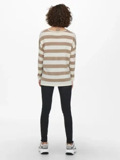 ONLAMALIA L/S V-NECK PULLOVER CC KNT cloud dancer1