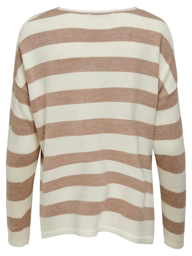 ONLAMALIA L/S V-NECK PULLOVER CC KNT cloud dancer1