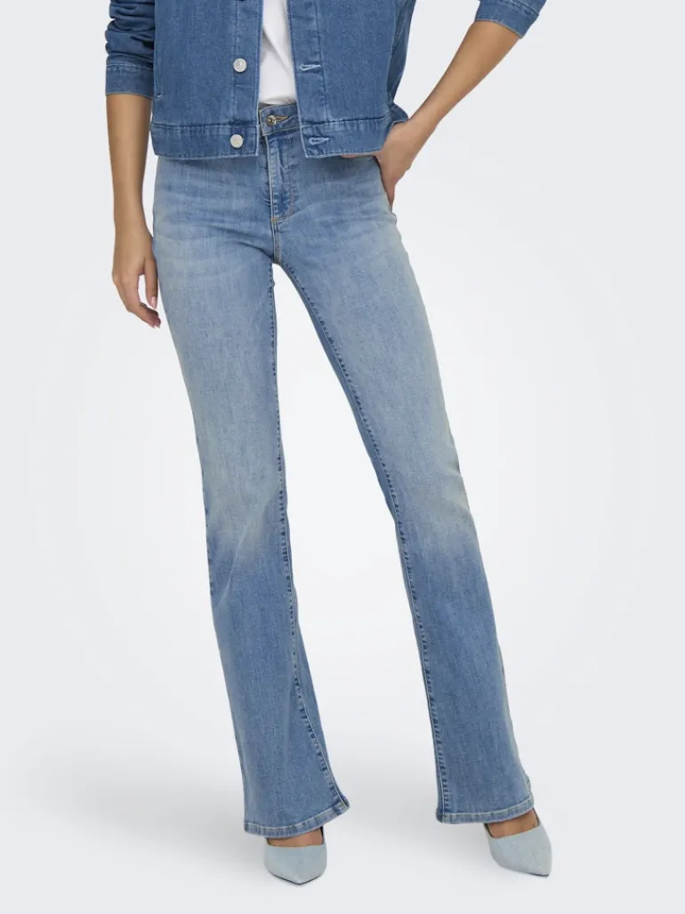 ONLANN MID FLARED DNM SOO611 NOOS light blue denim